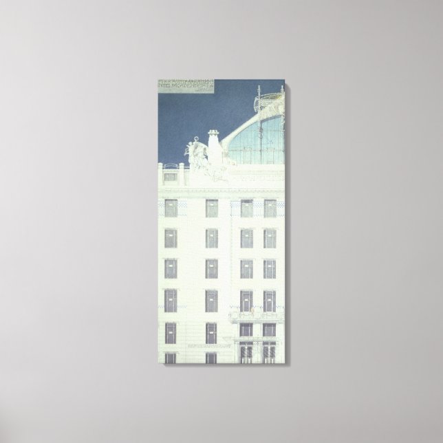 Post Office Savings Bank, Wien Canvastryck (Framsida)