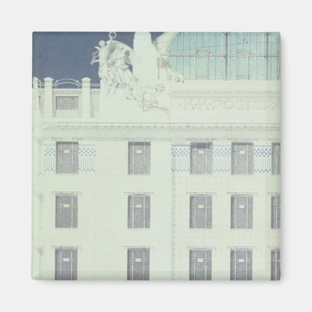 Post Office Savings Bank, Wien Magnet (Framsidan)