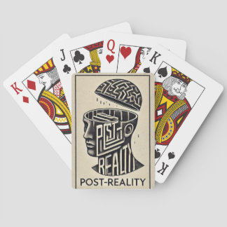 Post-Reality playing Cards Casinokort