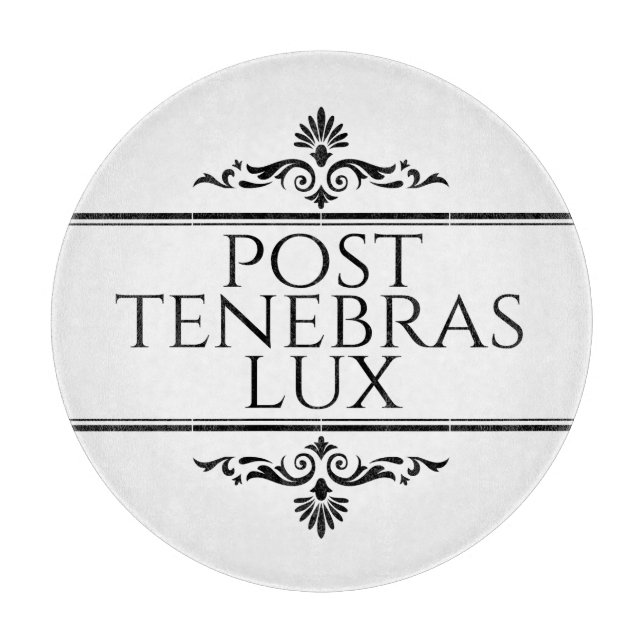 Post Tenebras Lux (Framsidan)