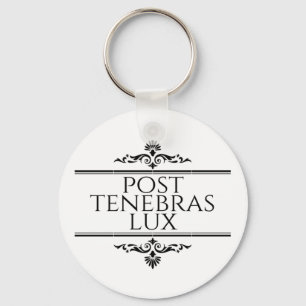 Post Tenebras Lux Nyckelring