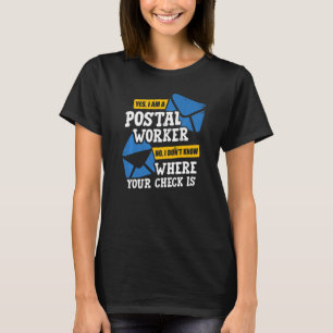 Post Worker Mail Delivery Postman Premium T Shirt