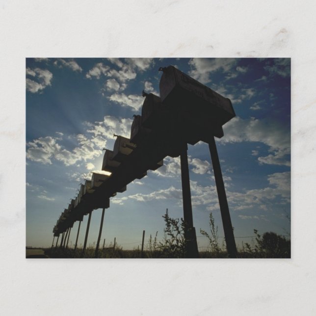 Posta boxas vykortet vykort (Framsida)