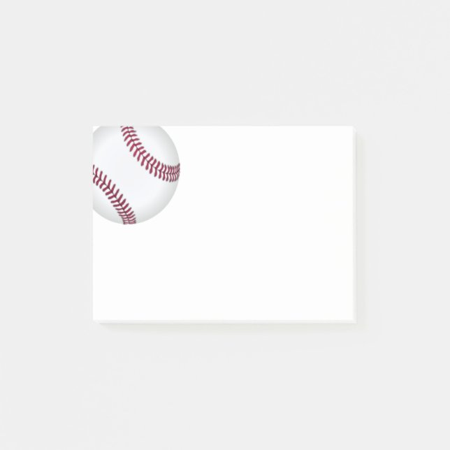 Posta-den-Notera-Baseball Post-it Block (Framsida)