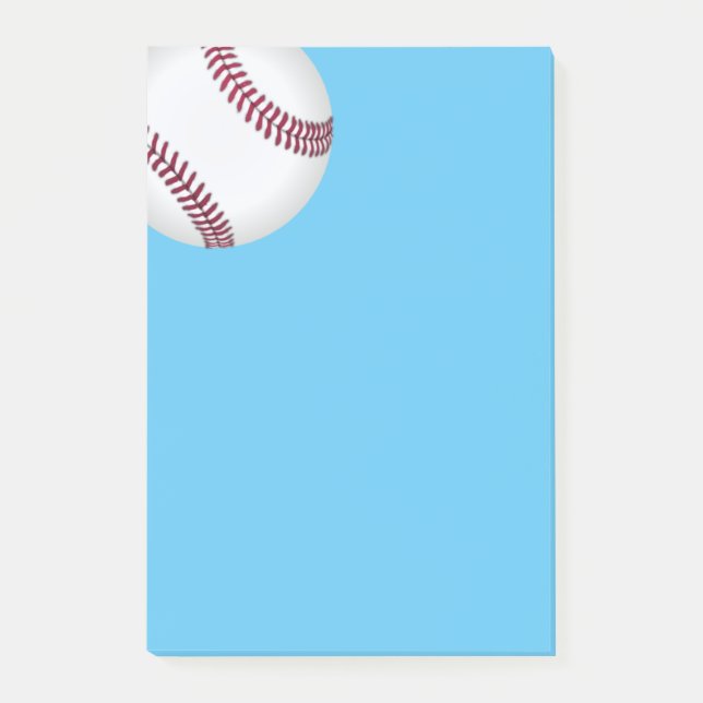 Posta-den-Notera-Baseball Post-it Block (Framsida)