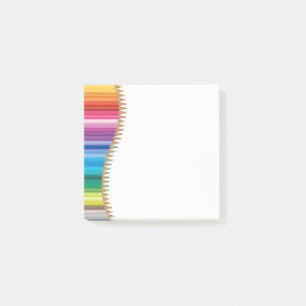 Posta-den-Notera-Färgat ritar Post-it Block