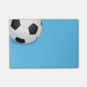 Posta-den-Notera-Fotboll boll Post-it Block