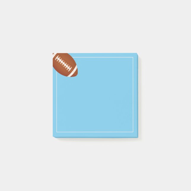 Posta-den-Notera-Fotboll Post-it Block (Framsida)