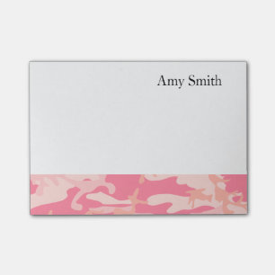 Posta-den-Notera-Rosor Camo Post-it Block
