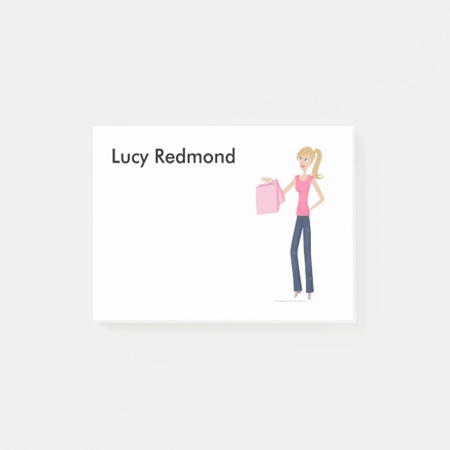 Posta det noterar - 4 x 3 post-it block (Framsida)