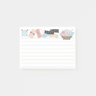 Posta-Det noterar - garn Post-it Block