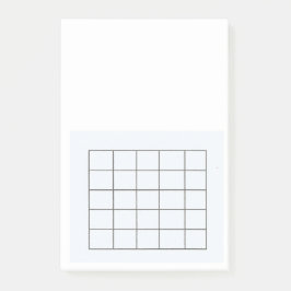 Posta det noterar gitarrdiagrammet post-it block