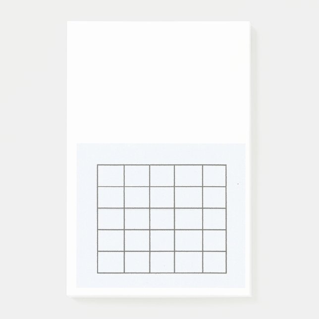 Posta det noterar gitarrdiagrammet post-it block (Framsida)