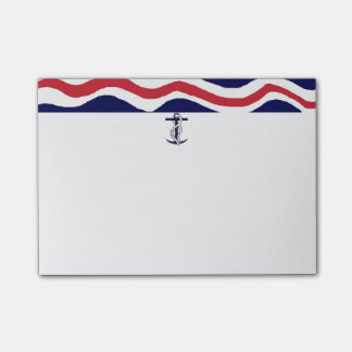 Posta-Det noterar nautiska fartygälskare Post-it Block