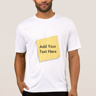 Posta det noterar tillfogar din egna text t shirt