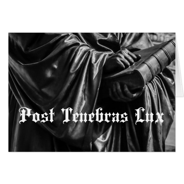 Posta det tomma Tenebras Luxkortet OBS Kort (Framsidan Horizontal)