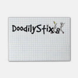Posta-DoodilyStix Post-it Block