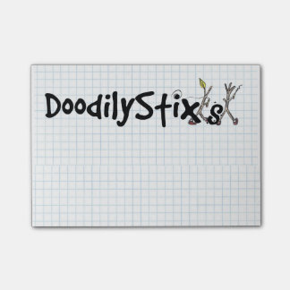 Posta-DoodilyStix Post-it Block