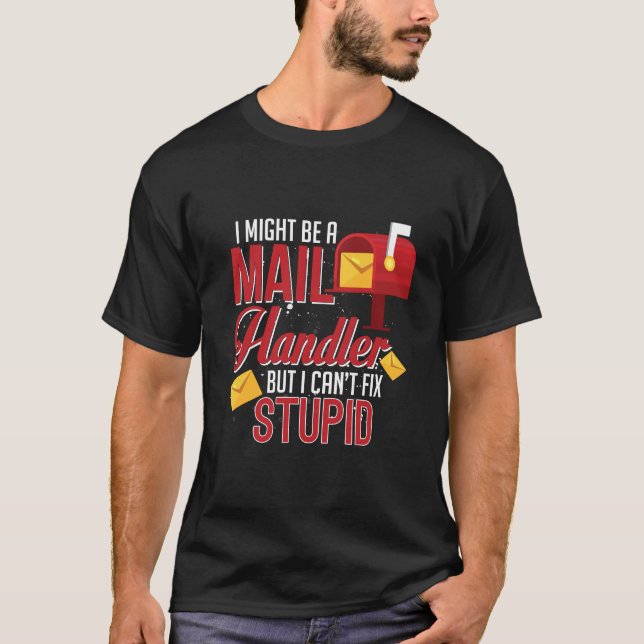 Posta förlagehanteraren t shirt (Framsida)