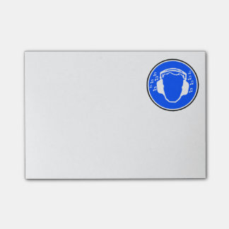 Posta-hörlurar Post-it Block