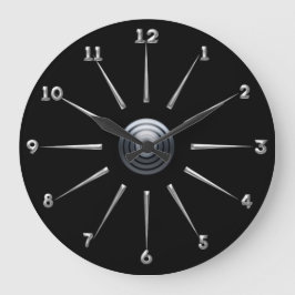 Posta industriellt stor klocka