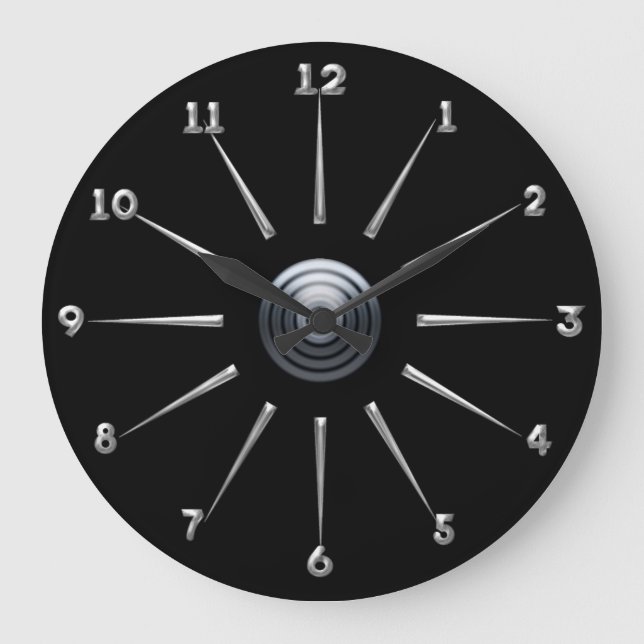 Posta industriellt stor klocka (Framsida)