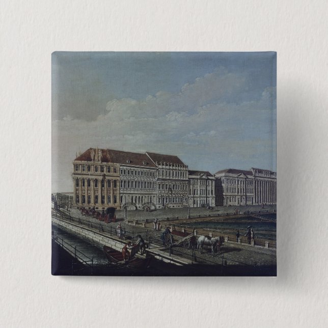 Posta - kontor i Potsdam, 1784 Knapp (Framsida)