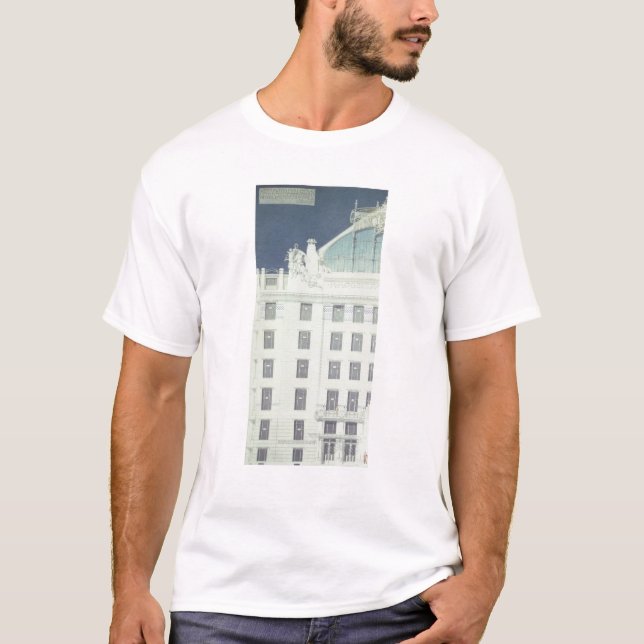 Posta - kontorssparbanken, Wien T Shirt (Framsida)