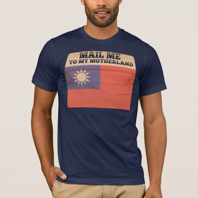 Posta mig till Taiwan Tee Shirt (Framsida)