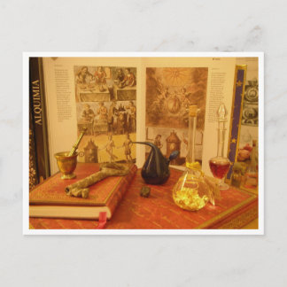 Postal Alquimia Vykort
