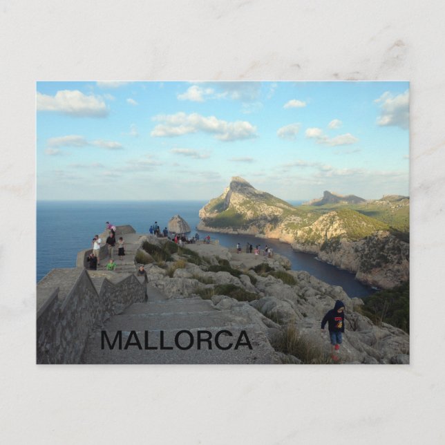 postal Cabo de Formentor, en Mallorca Vykort (Framsida)