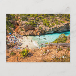 postal Cala Llombards en la isla de Mallorca Vykort