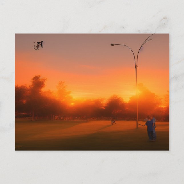 postal de agradecimiento vykort (Framsida)