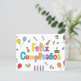 Postal de cumpleaños vykort