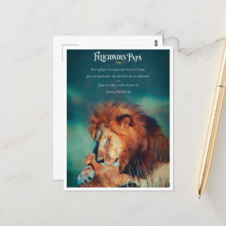 Postal de Felicitaciones con Diseño de León Vykort