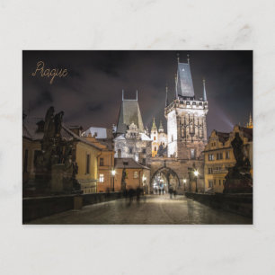 postal de la ciudad de Praga en República Checa Vykort