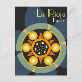 Postal de La Rioja, España Vykort