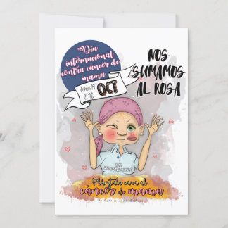 POSTAL DIA INTERNACIONAL CONTRA EL CANCER DE MAMA INBJUDNINGAR