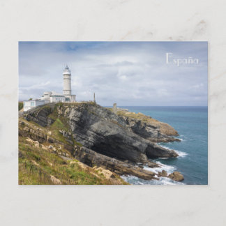 postal faro en Santander, Cantabria, España Helg Vykort