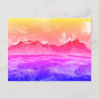 Postal festiva helg vykort