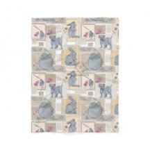 Postal frimärke Nursery print Baby filt
