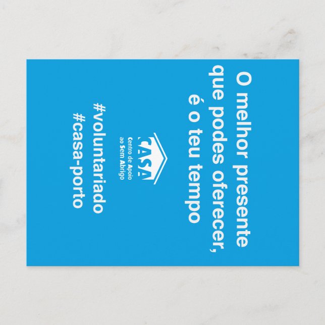 Postal - O melhor presente Vykort (Framsida)