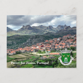 Postal Pitoes das Junias Modelo 2 Vykort