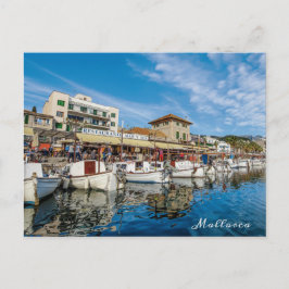 postal puerto de Soller en Mallorca, Mallorca Vykort