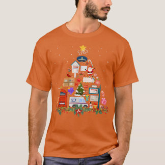 Postal Service Christmas Tree Ornament Tree Xmas 2 T Shirt