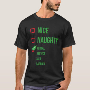 Postal Service Mail Carrier Funny Pajama jul T Shirt
