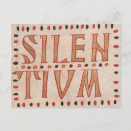 Postal Silentium Vykort