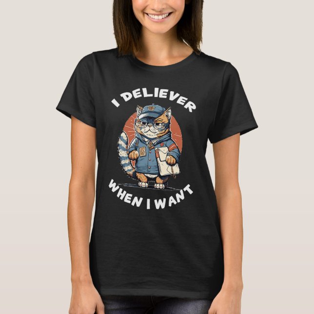 Postal Worker  Delivery Mailman  3 T Shirt (Framsida)