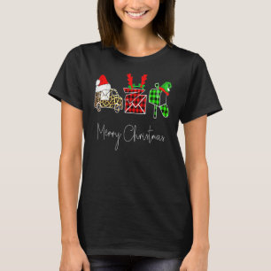 Postal Worker God jul Funny Julafton for Famil T Shirt