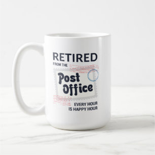 Postal Worker Pension Mailman Funny Kaffemugg